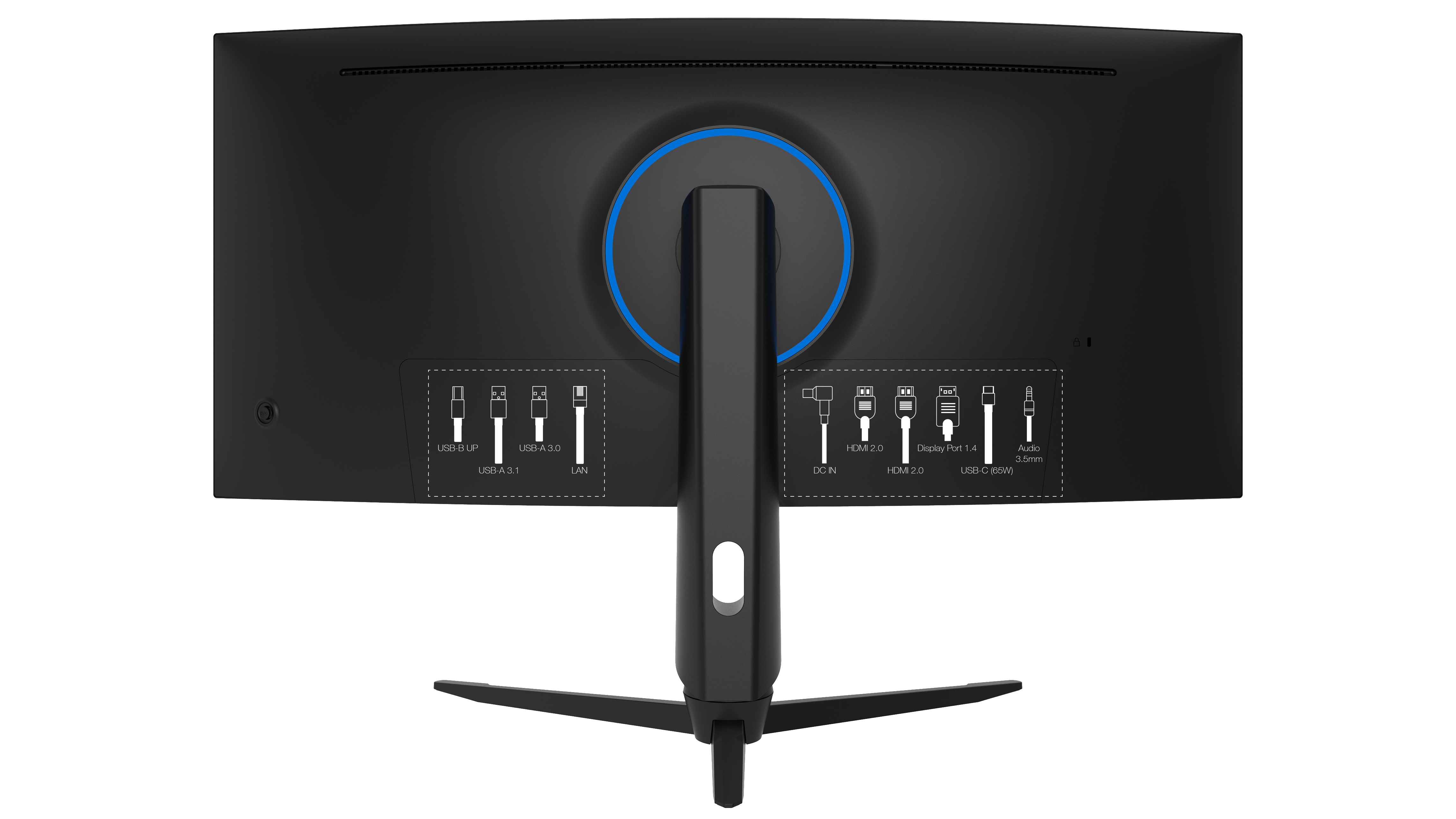 PEAQ PMO G340-CWQK 34 Zoll  UWQHD  Gaming Monitor  1 ms Reaktionszeit  