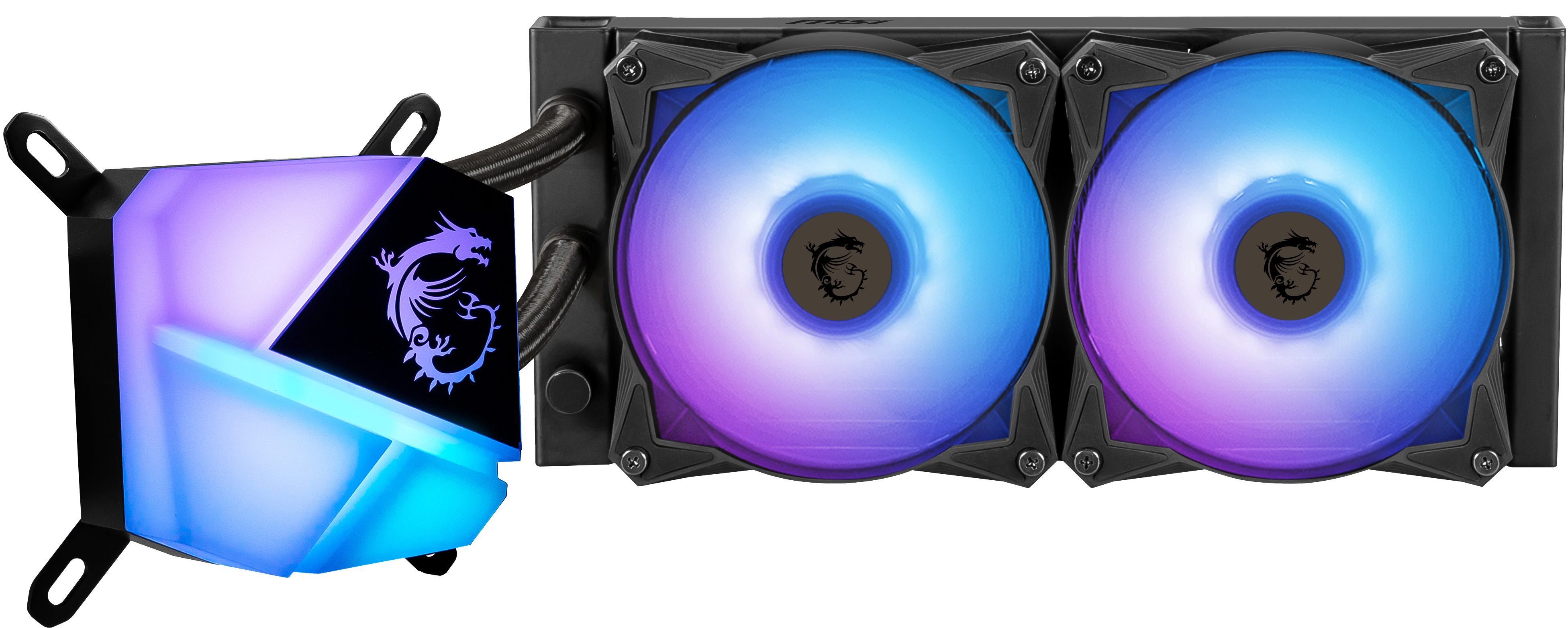 MSI 306-7ZW2R11-813 MAG CORELIQUID C240 CPU Wasserkühlung, Schwarz