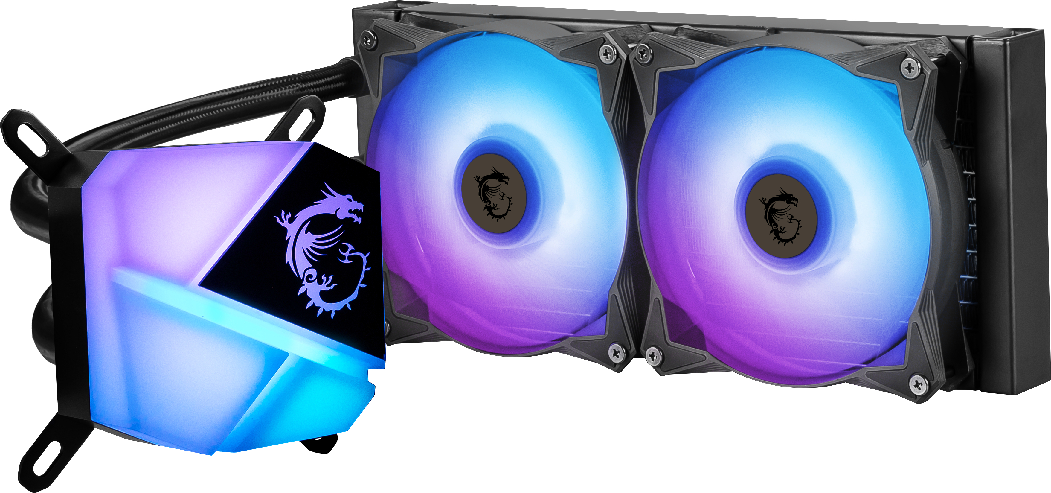MSI 306-7ZW2R11-813 MAG CORELIQUID C240 CPU Wasserkühlung, Schwarz