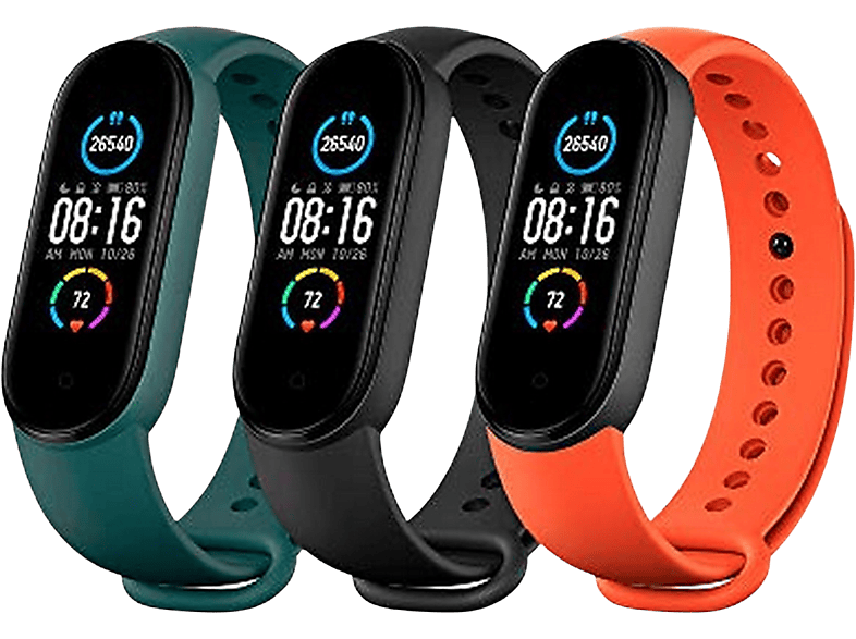 Correa | Xiaomi Smart Band 6, Silicona, unidades, Multicolor