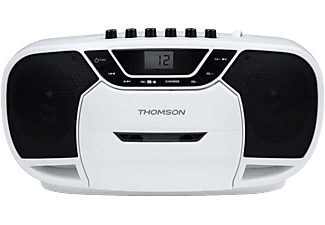 THOMSON RK101CD hordozható CD-rádiómagnó, fehér