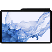 MediaMarkt SAMSUNG Galaxy Tab S8 128 GB WIFI Zilver aanbieding