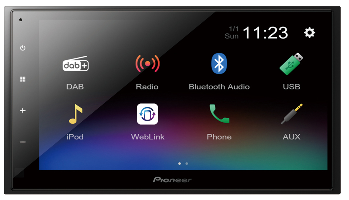 PIONEER DMH-A340DAB multimédia fejegység