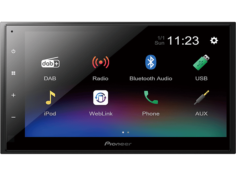 PIONEER DMH-A340DAB multimédia fejegység