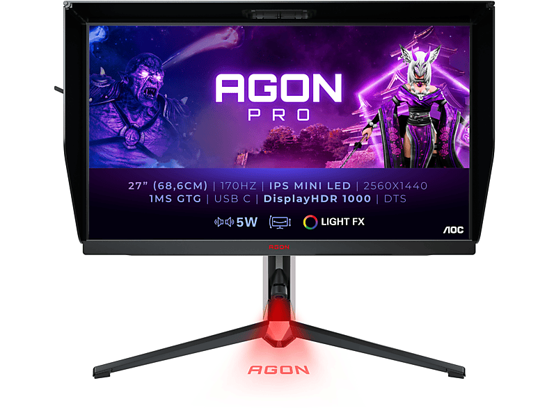 Thumbnail - AOC AG274QXM 27 Zoll QHD Gaming Monitor (1 ms Reaktionszeit