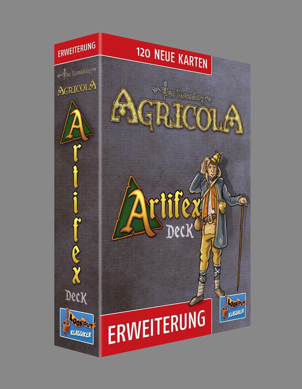 - LOOKOUT Artifex Agricola Mehrfarbig Gesellschaftsspiel Deck