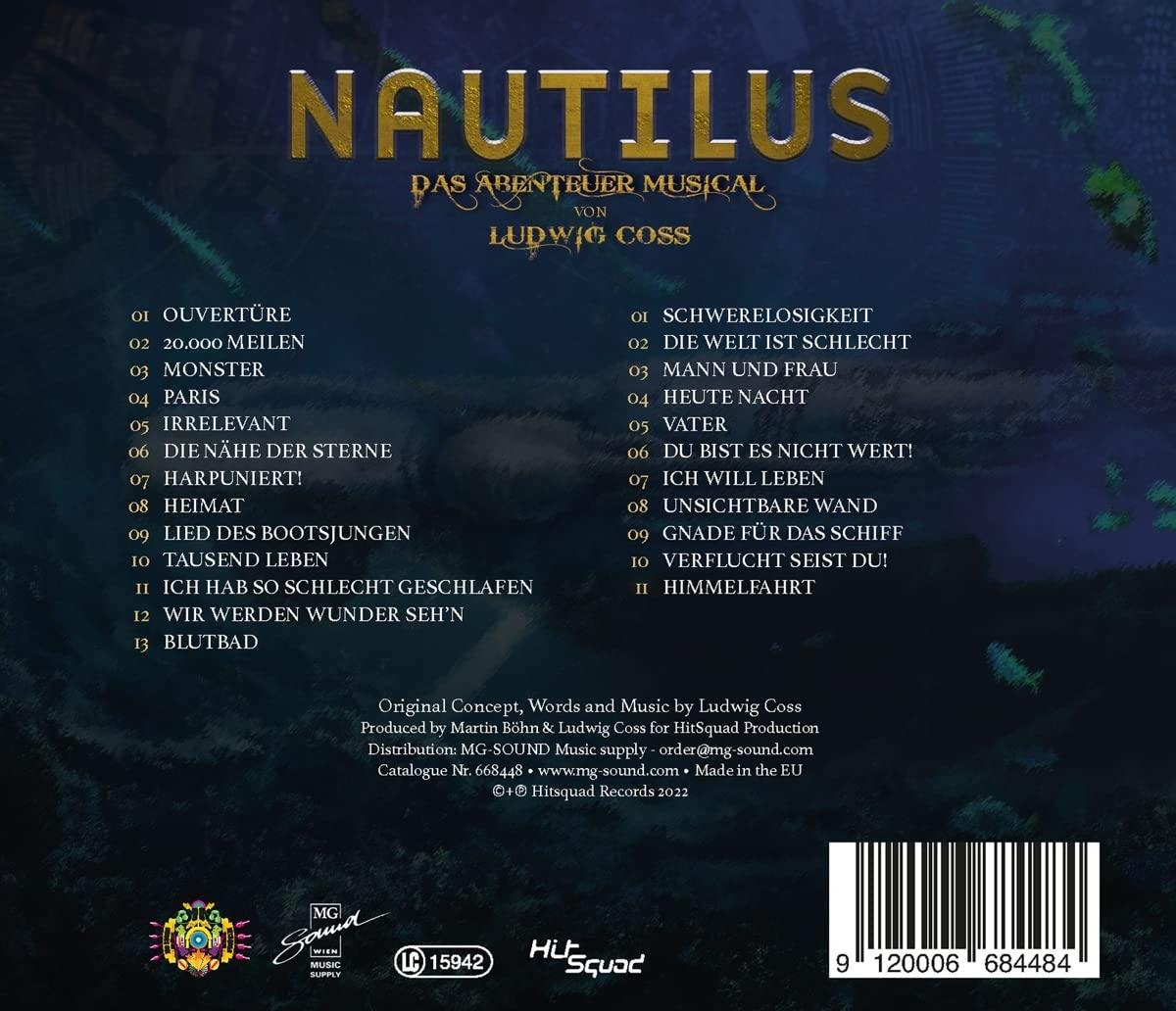 CD-Cover mit Noten und Text. Enthält einen Barcode und das MG Sound-Logo.