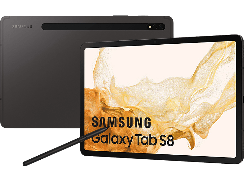 REACONDICIONADO Seminuevo Muy bueno Tablet - Samsung Galaxy TAB S8, 128 GB, Gris Oscuro, WiFi, 11" WQXGA, 8 GB RAM, SD™ 898, Android 12