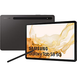 REACONDICIONADO B: Tablet - Samsung Galaxy TAB S8 5G, 128 GB, Gris Oscuro, WiFi+Cellular, 11" WQXGA, 8 GB RAM, SD™898, Android12