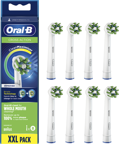 ORAL B Opzetborstels CrossAction (EB50)