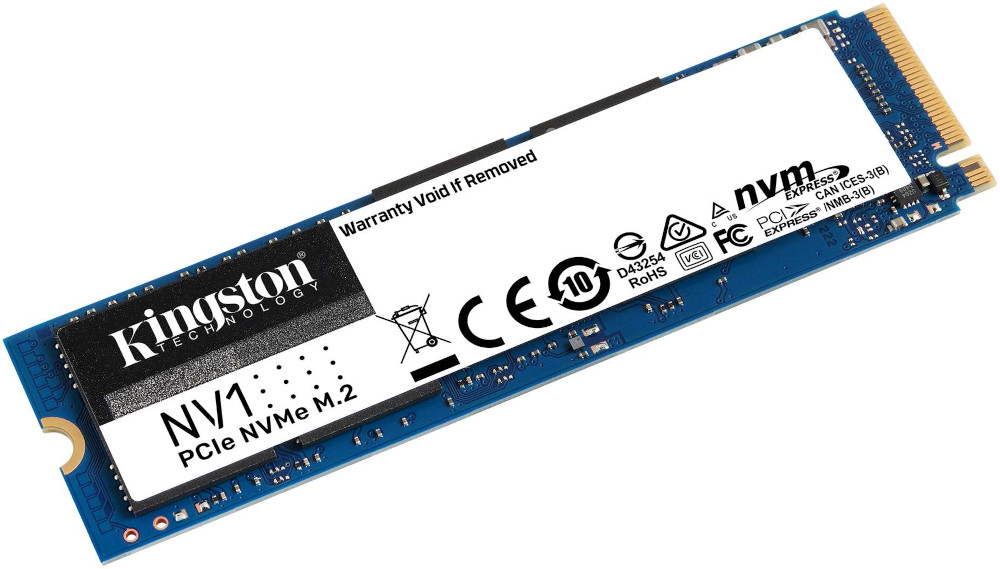 KINGSTON Disque dur SSD interne 500 GB NVMe M.2 (SNVS/500G)