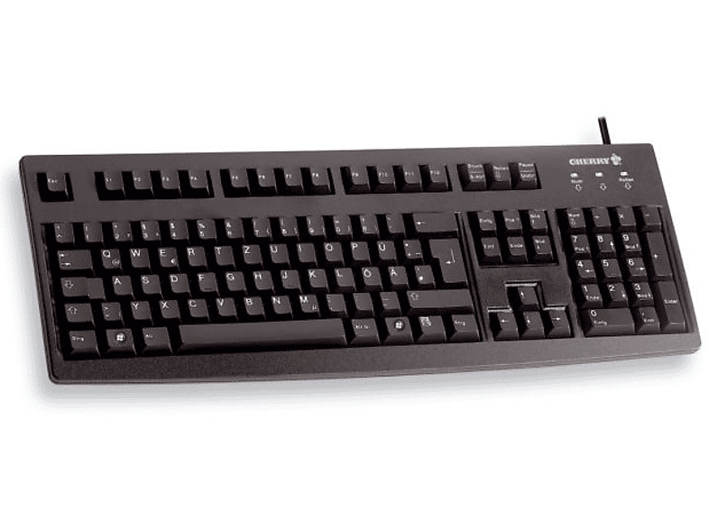 CHERRY Tastatur G83-6105, USB, qwertz, Schwarz