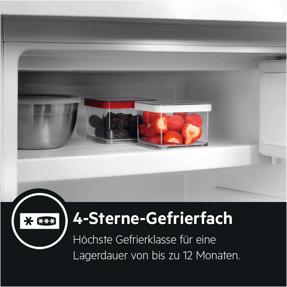 AEG RTB413E1AW Kühlschrank (130 l, E, 850 mm hoch, Weiß)
