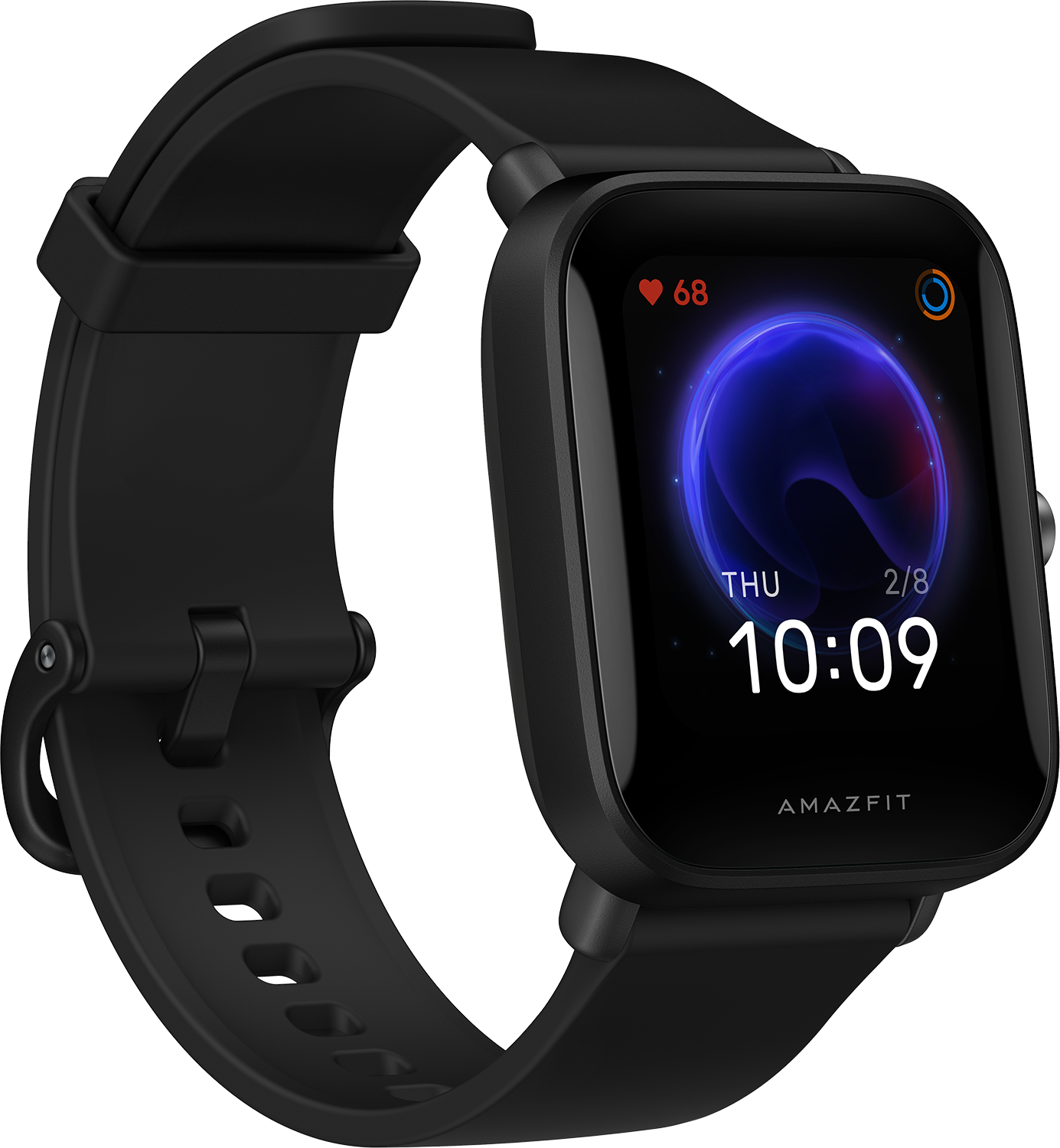 AMAZFIT Bip U Pro Zwart/Zwart