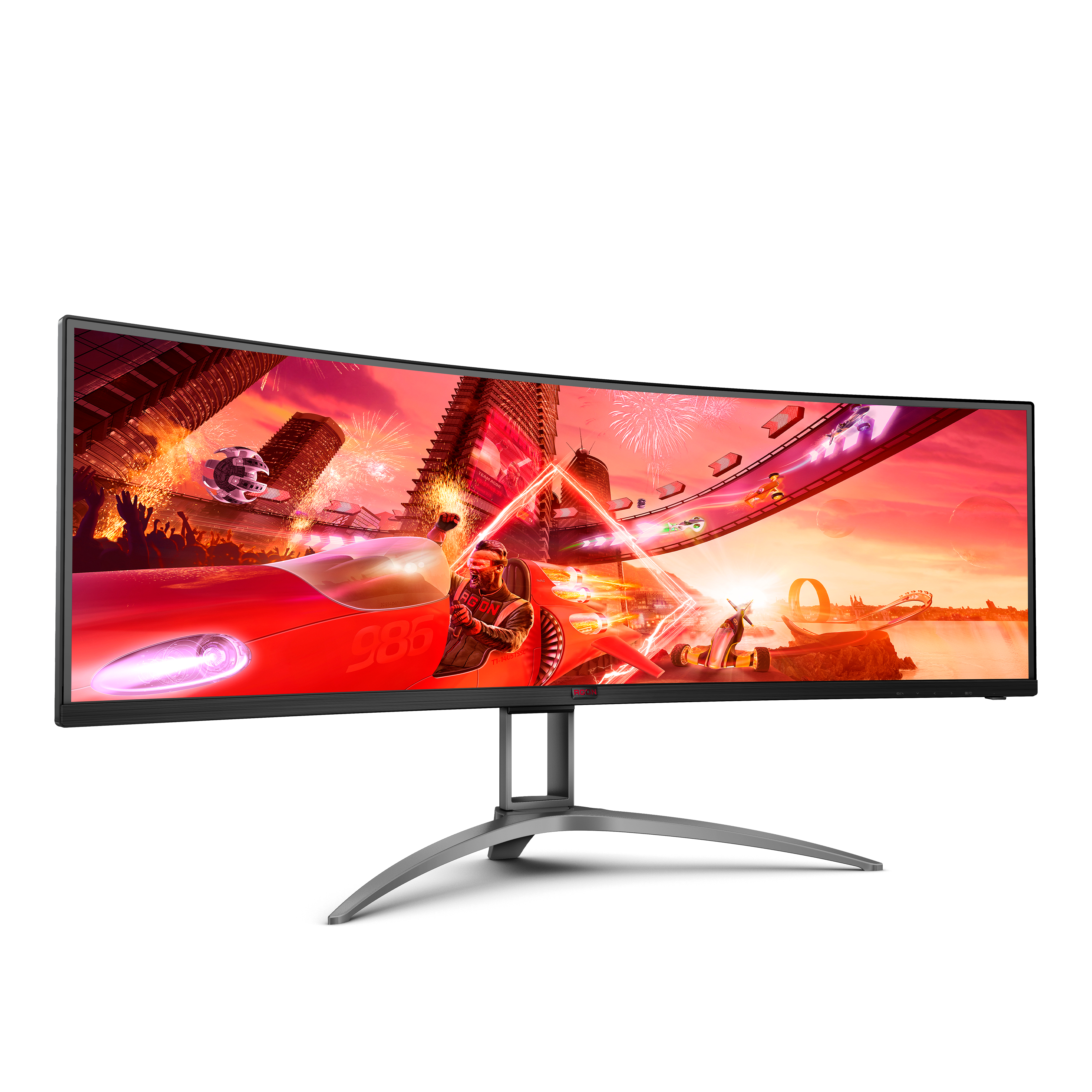 Full-HD Reaktionszeit, Hz) (1 Monitor 48,8 Gaming Zoll ms AG493QCX AOC 144