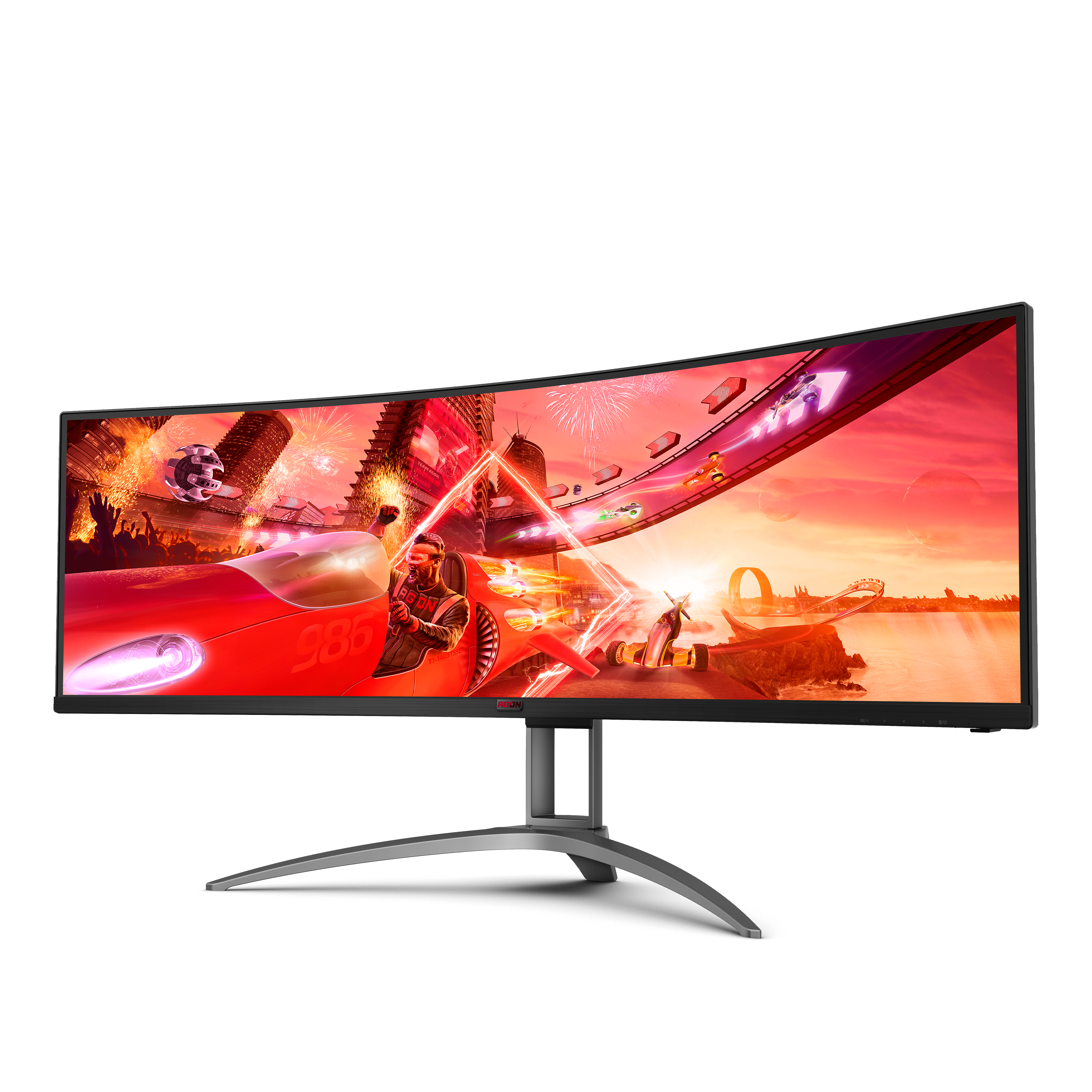 Full-HD Reaktionszeit, Hz) (1 Monitor 48,8 Gaming Zoll ms AG493QCX AOC 144