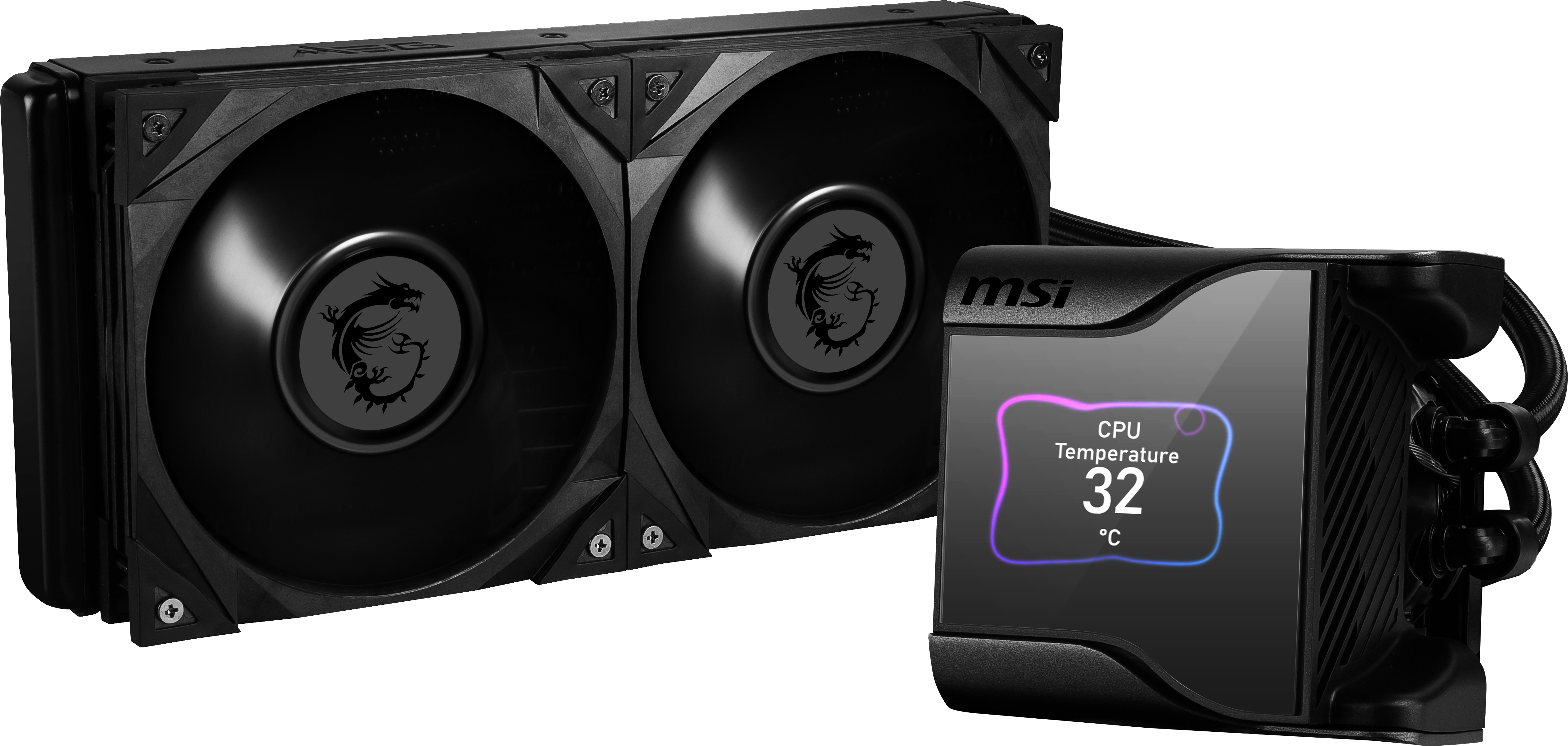 MSI MEG CORELIQUID S280 CPU Wasserkühlung, Schwarz