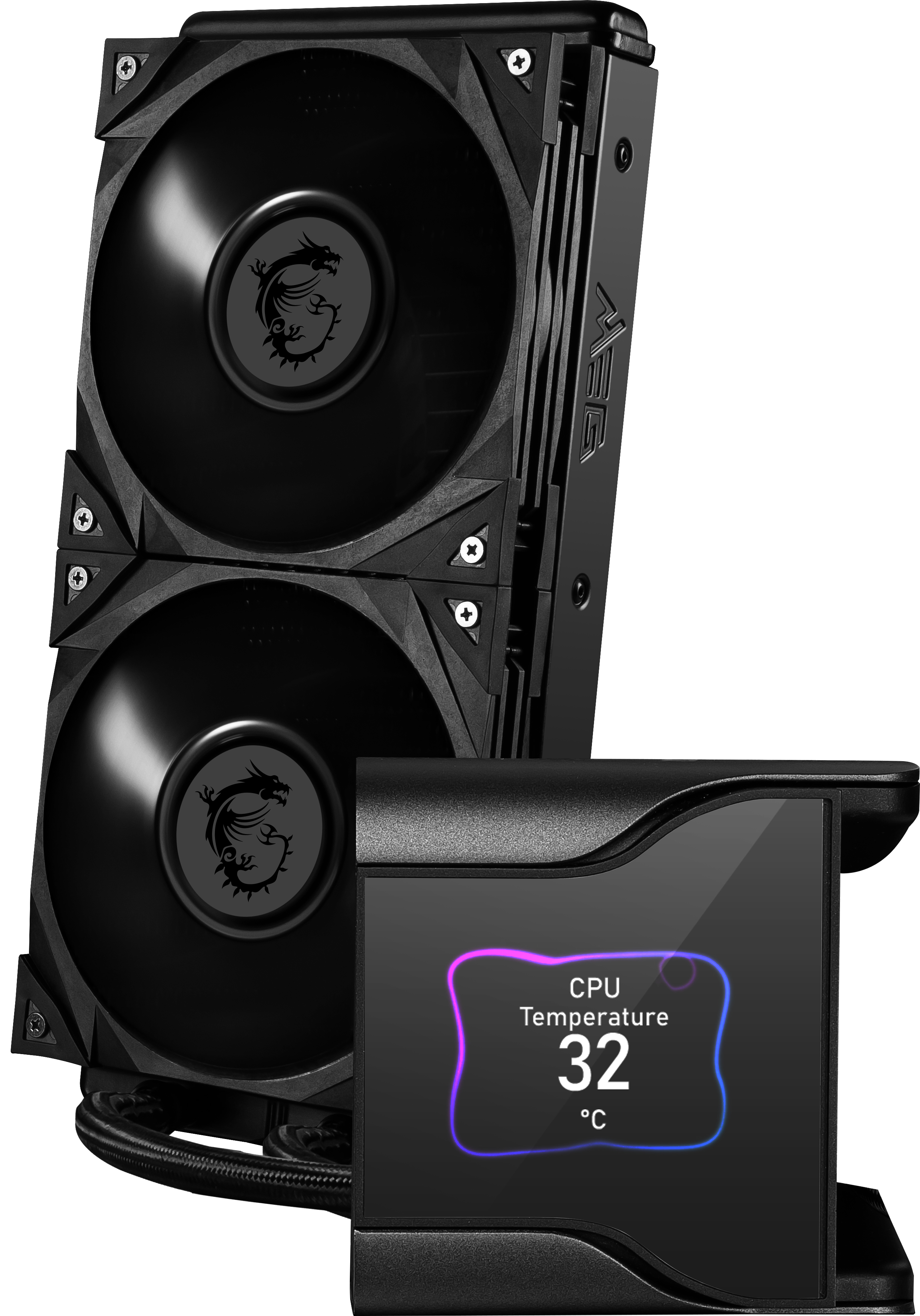 MSI MEG CORELIQUID S280 CPU Wasserkühlung, Schwarz