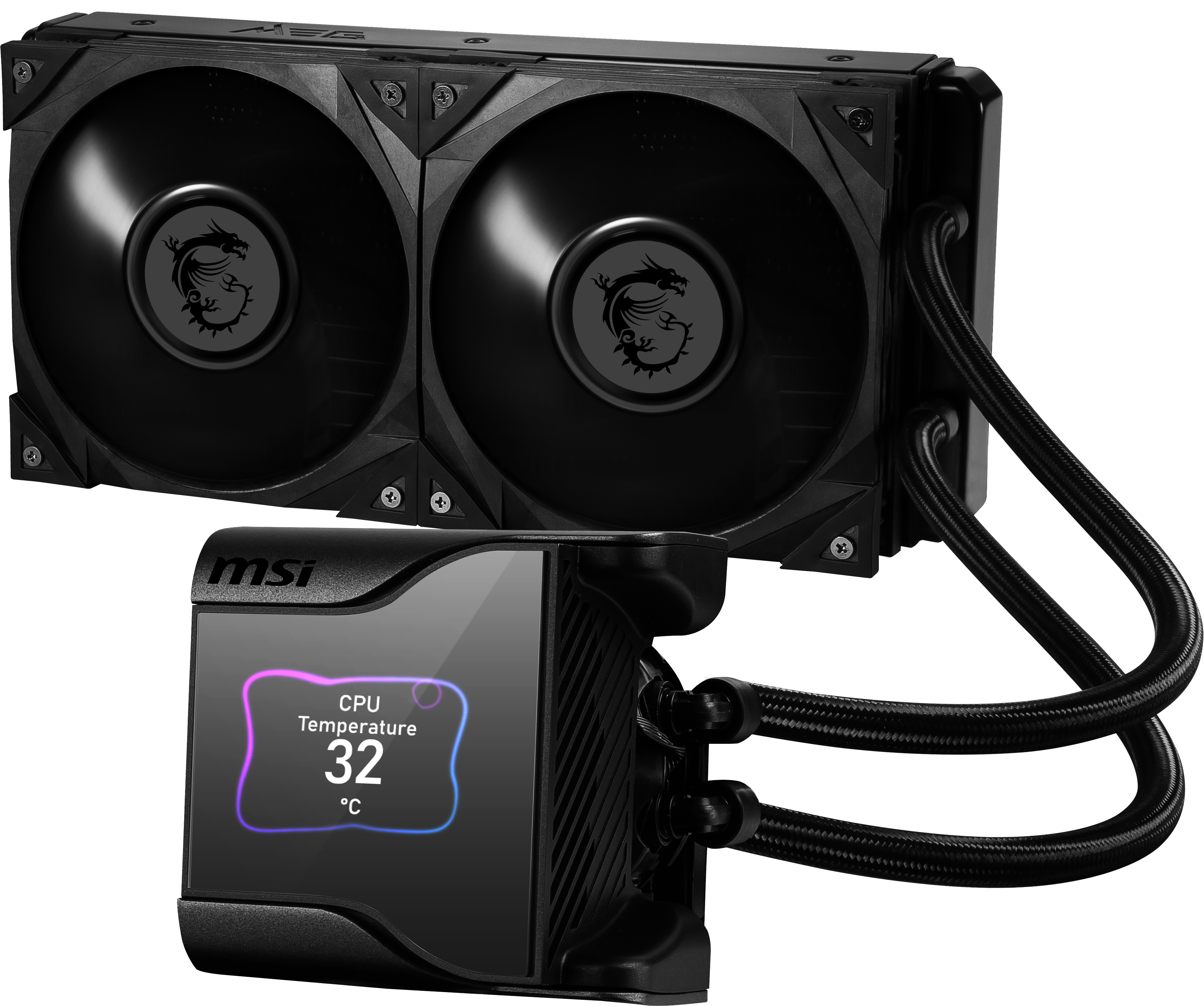 MSI MEG CORELIQUID S280 CPU Wasserkühlung, Schwarz