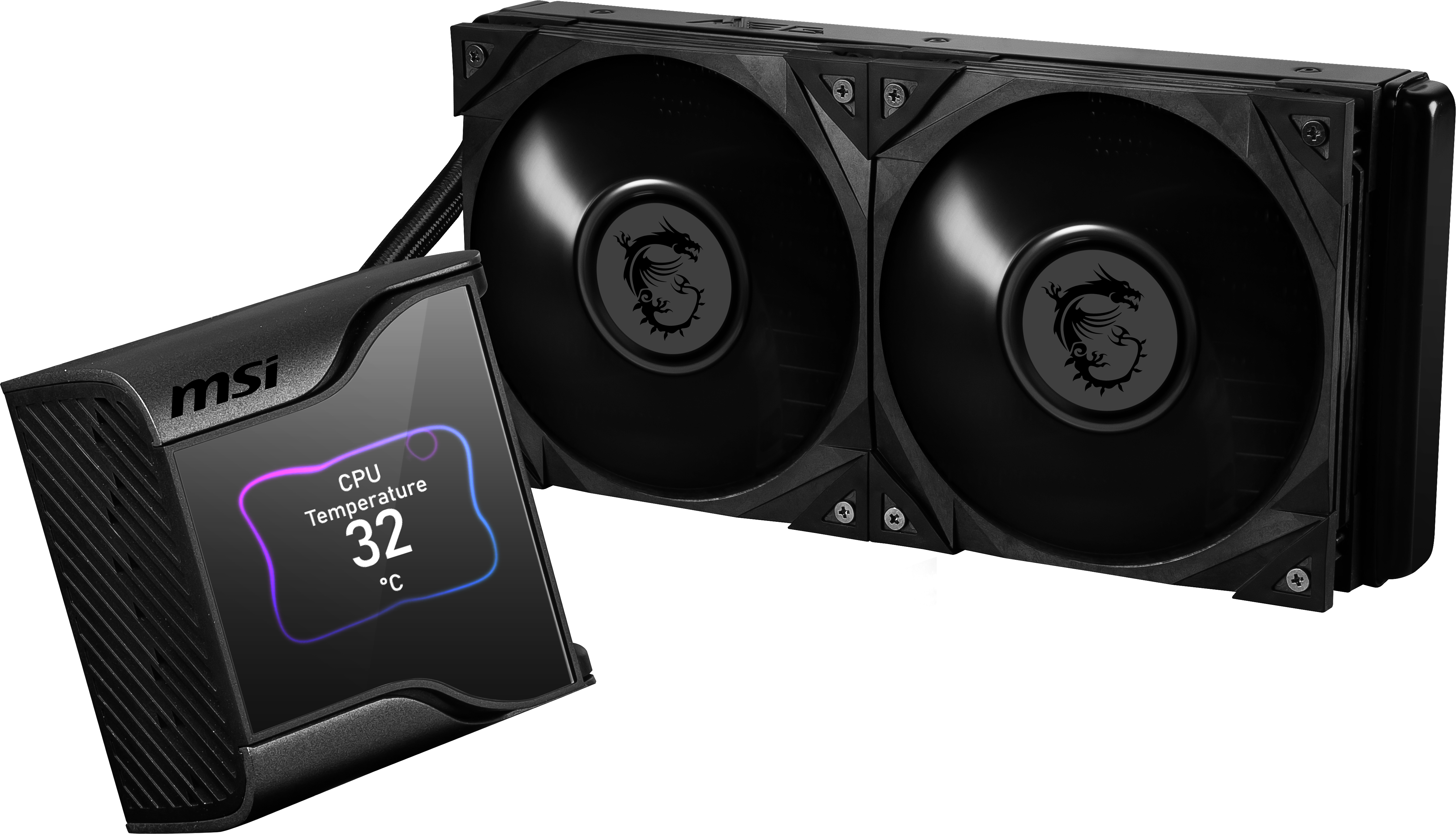 MSI MEG CORELIQUID S280 CPU Wasserkühlung, Schwarz