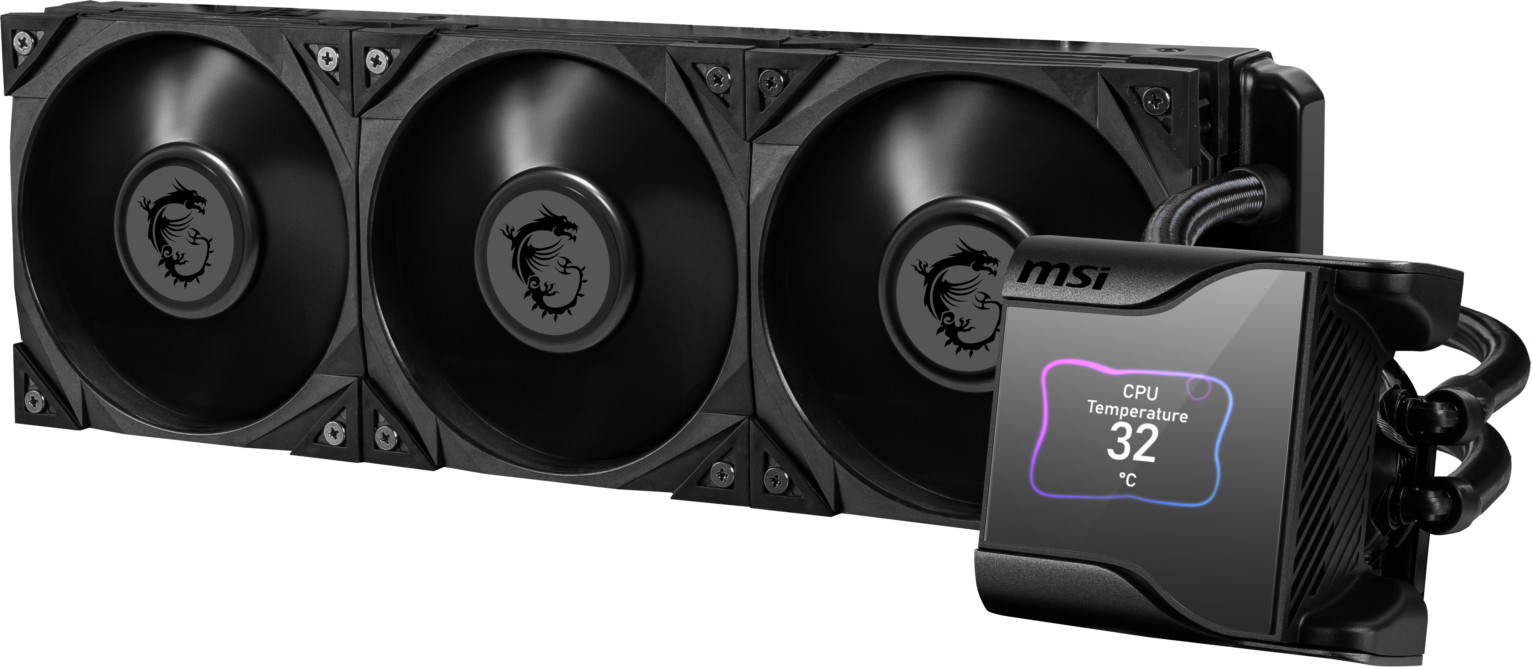 MSI MEG CORELIQUID S360 CPU Wasserkühlung, Schwarz