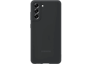 SAMSUNG Galaxy S21 FE szilikon védőtok, fekete (EF-PG990TBEG)