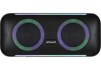 ARTSOUND Lightbeats L bluetooth party hangfal, fekete