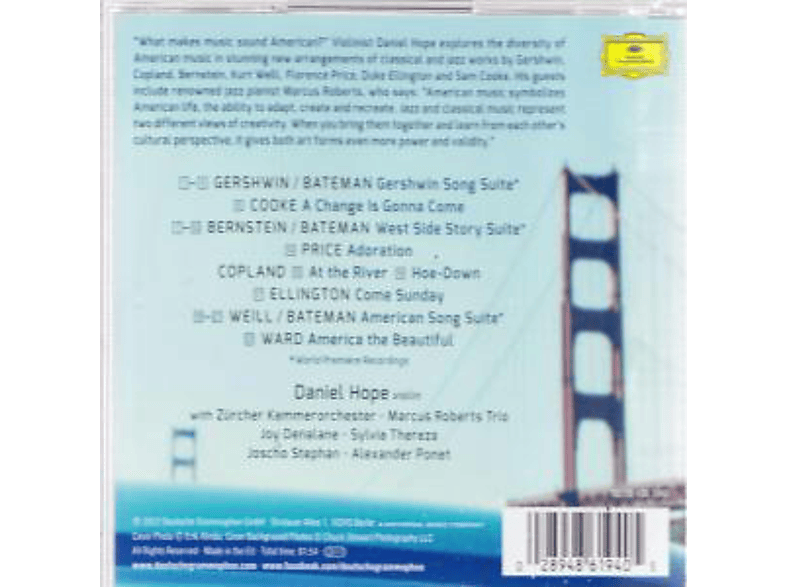 Thumbnail - Daniel Hope, Marcus Roberts Trio, Züricher Kammerorchester - America (CD)