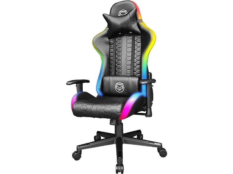 dubbele Literatuur huurling QWARE Gaming Chair RGB | Pollux kopen? | MediaMarkt