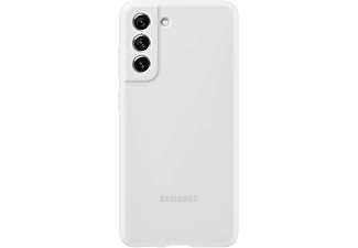SAMSUNG Galaxy S21 FE szilikon védőtok, fehér (EF-PG990TWEG)