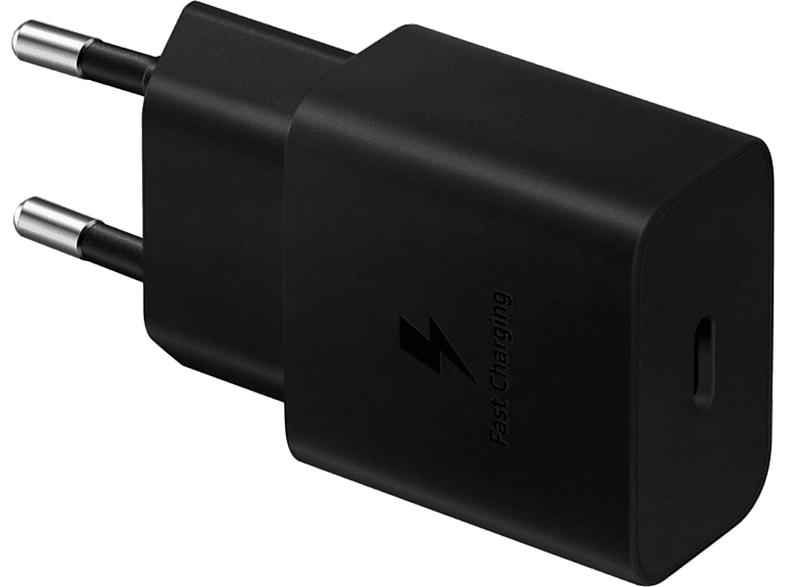 SAMSUNG hálózati adapter, 15W PD USB Type-C, fekete (EP-T1510NBEGEU