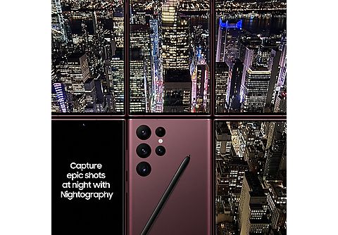 SAMSUNG Smartphone Galaxy S22 Ultra 128 GB Phantom Black (SM-S908BZKDEUB)