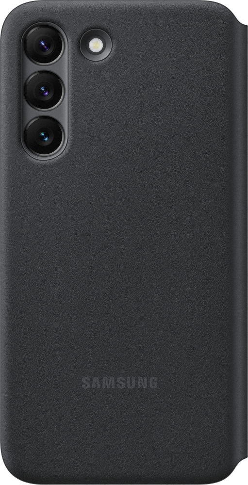 SAMSUNG Flipcover Smart Led View Galaxy S22 Zwart (EF-NS901PBEGEW)