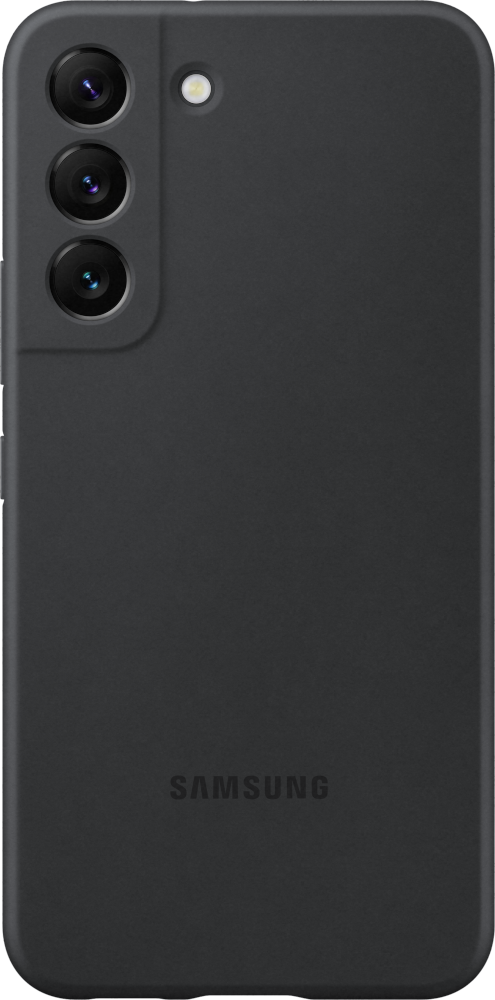 SAMSUNG Cover Silicone Galaxy S22 Zwart (EF-PS901TBEGWW)