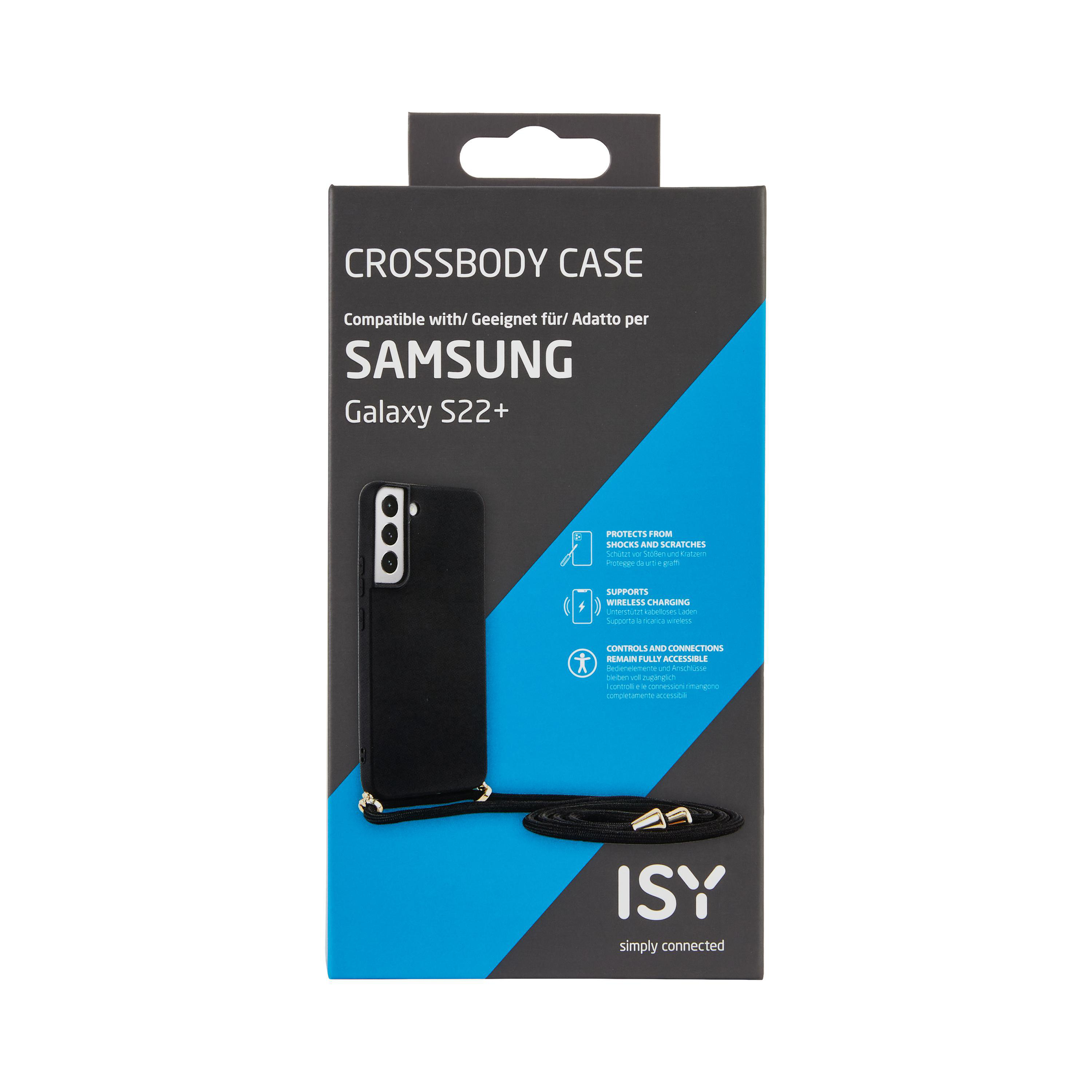 Samsung, Schwarz Galaxy S22+, ISY Backcover, ISC-3820,