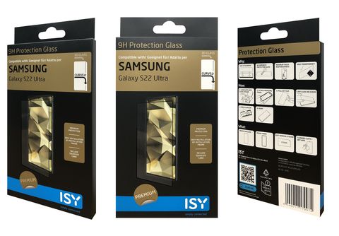ISY IPG 5147-3D Schutzglas (für Samsung Galaxy S22 Ultra)  Displayschutzfolien & Gläser