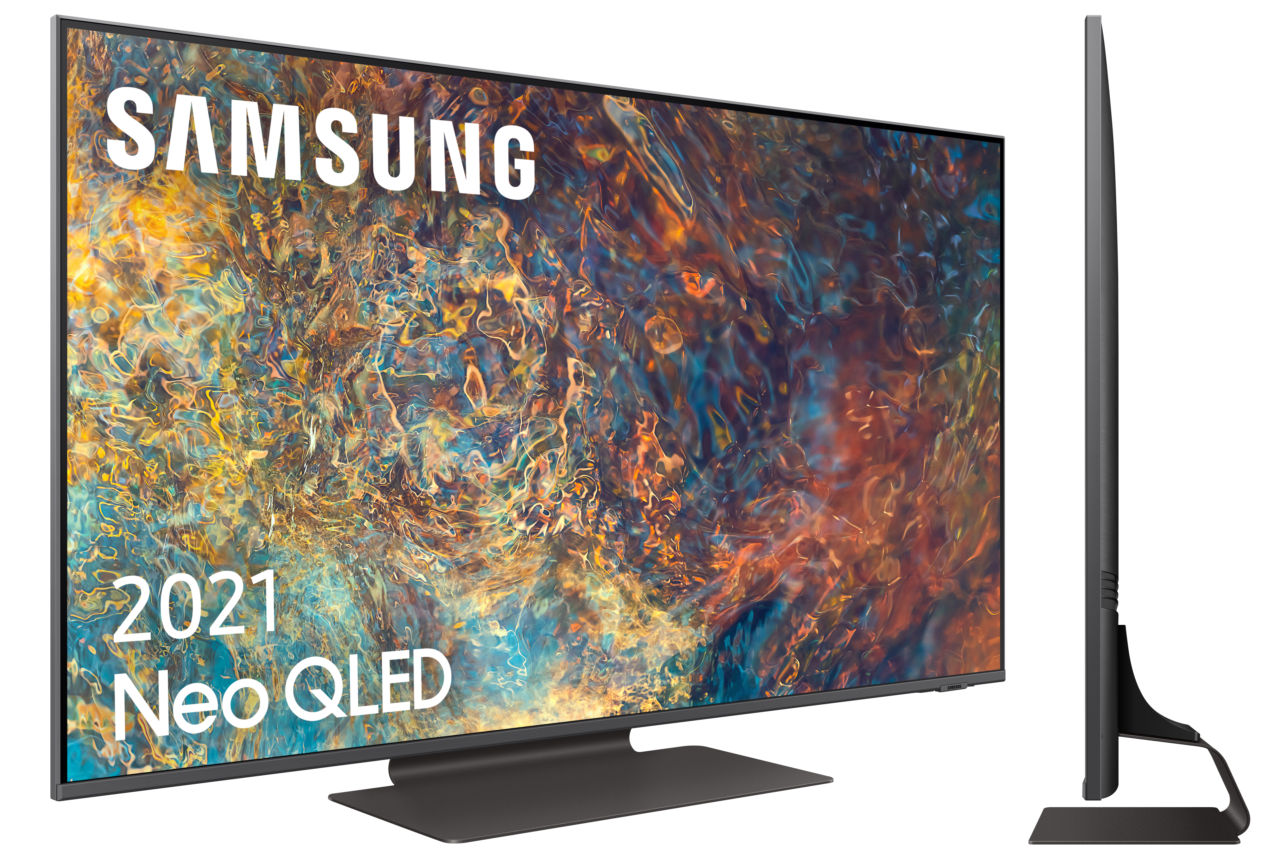 TV QLED 55" - Samsung QE55QN90AATXXC, Neo QLED 4K con IA, HDR 2000, Smart TV, Bluetooth, HDMI, Negro