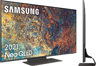 TV QLED 55" - Samsung QE55QN90AATXXC, Neo QLED 4K con IA, HDR 2000, Smart TV, Bluetooth, HDMI, Negro