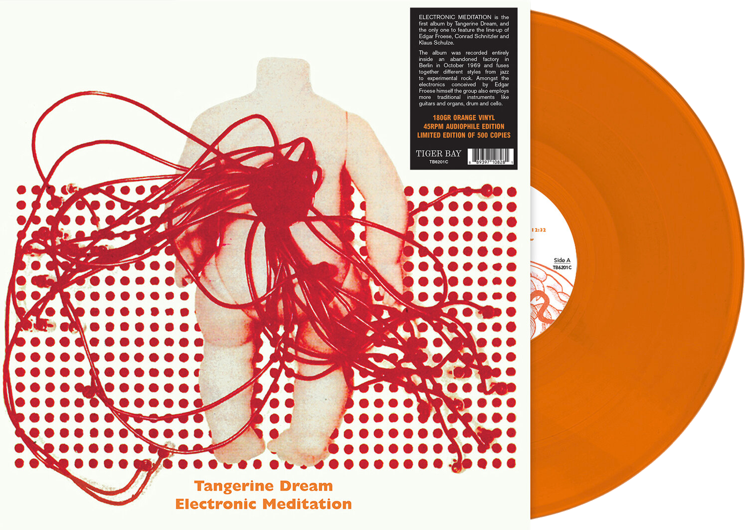 Tangerine Dream - Electronic Meditation (180 gram Edition) (Orange Vinyl) (Vinyl LP (nagylemez))