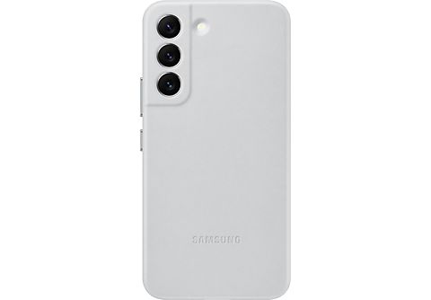 SAMSUNG Galaxy S22 LEATHER COVER LIGHT GRAY