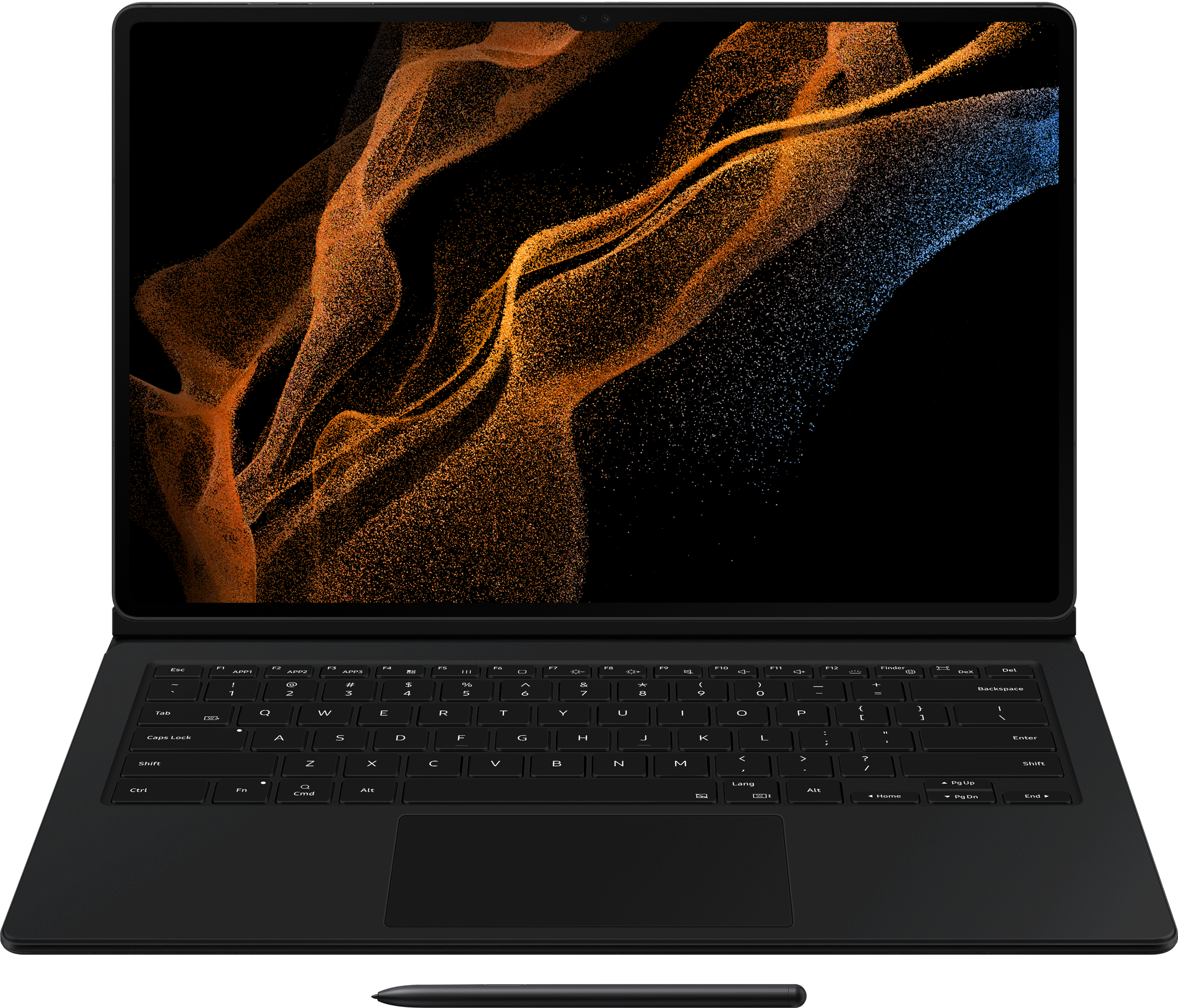 Androidタブレット本体 Galaxy Tab S8 Ultra Book Cover Keyboard SAMSUNG Book Cover Keyboard Tab S8 Ultra Zwart | MediaMarkt