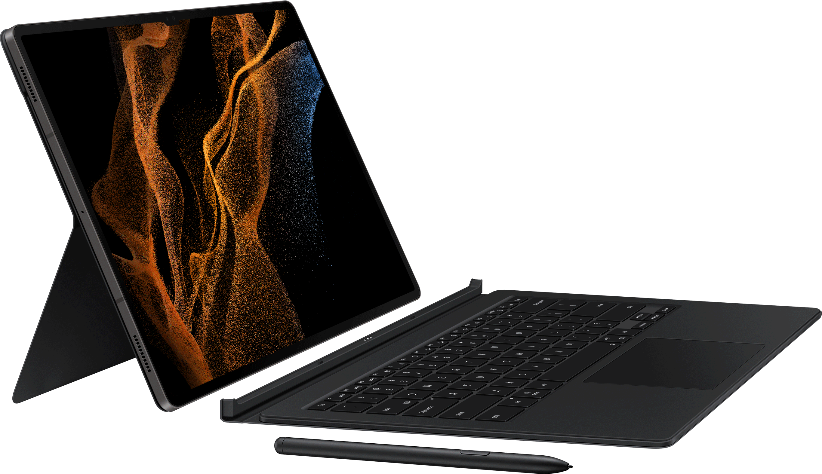 SAMSUNG Book Cover Keyboard Tab S8 Ultra Zwart | MediaMarkt