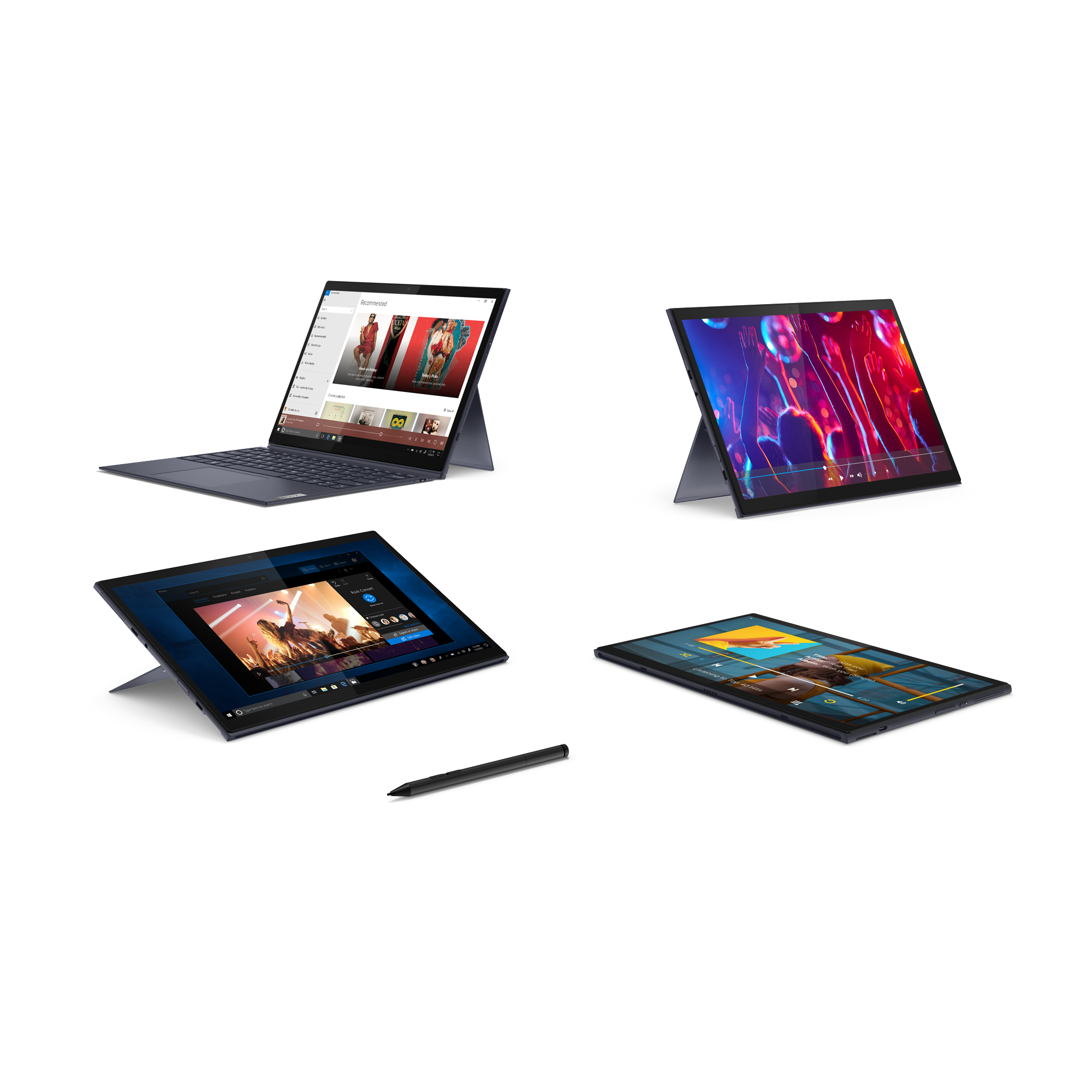 LENOVO Yoga Duet 7i, 2-in-1 Prozessor, Intel®, 512 Intel® GB Iris® 8 Windows Zoll 11 Notebook, Schiefergrau Bit) Xe, Display, Home 13 Core™ i5 mit RAM, SSD, (64 GB
