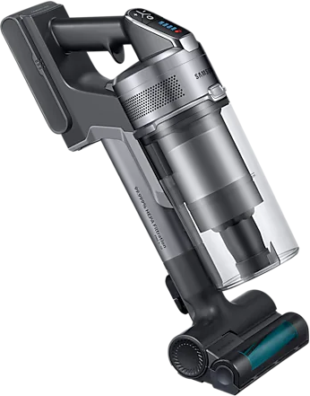 SAMSUNG Jet 75 Complete - Aspirateur balai 2 en 1 - Autonomie 1 h - Aspiration max. 550 W - Chrome