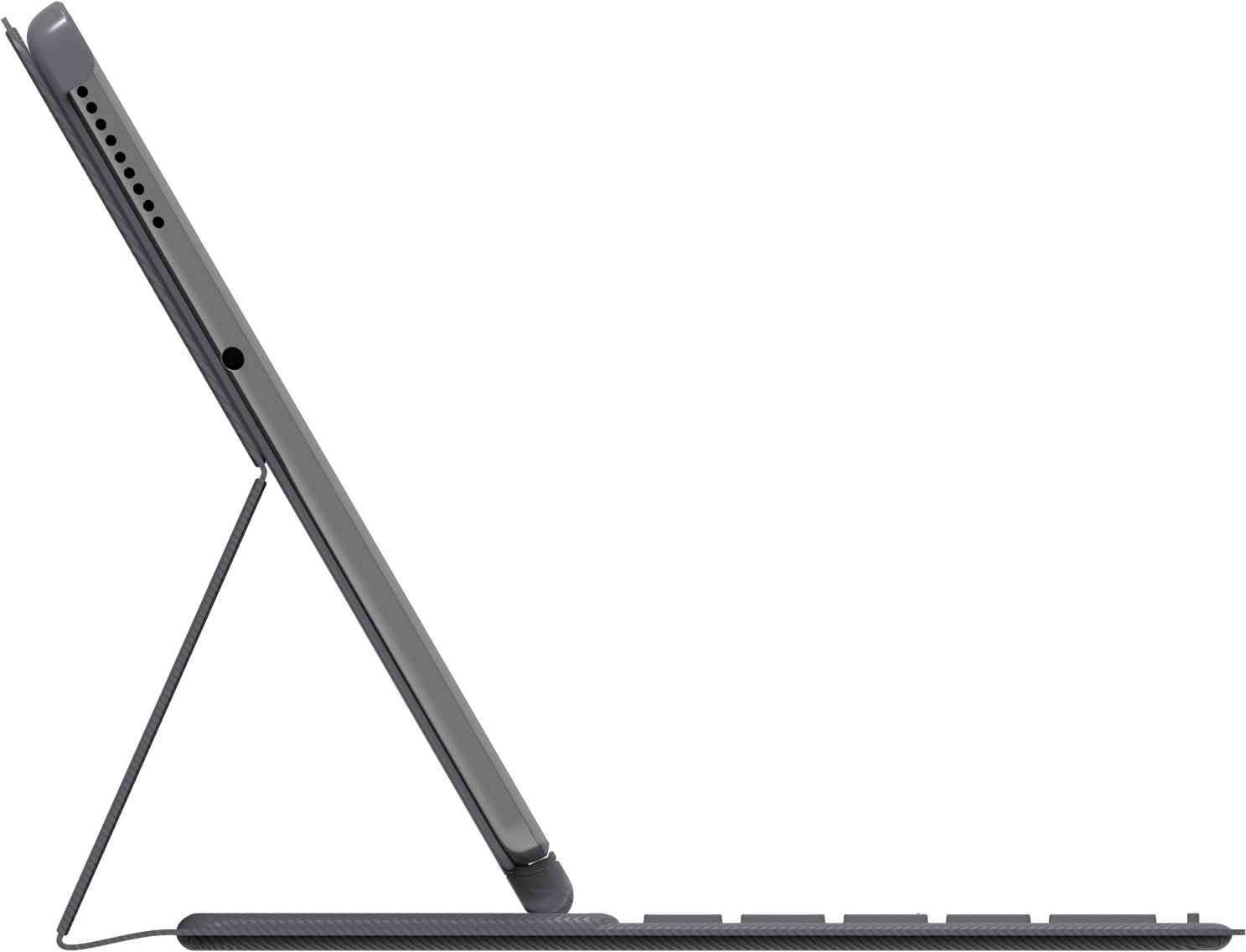 LENOVO Cover clavier Folio Keyboard Tab M10 HD (2nd generation) AZERTY Gris (ZG38C03505)