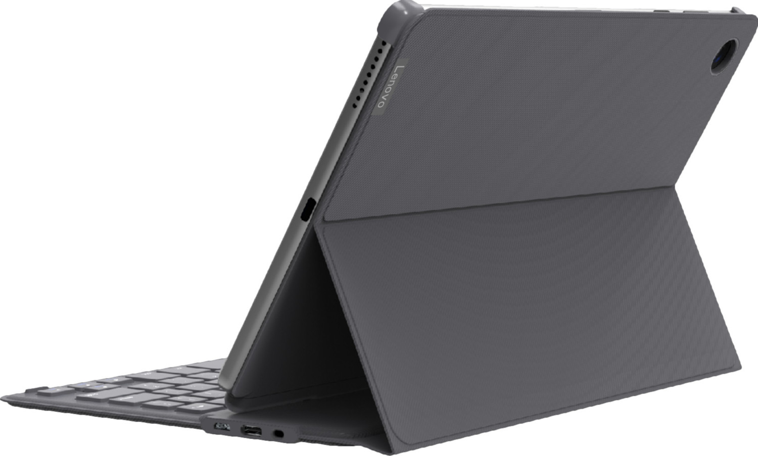 LENOVO Cover clavier Folio Keyboard Tab M10 HD (2nd generation) AZERTY Gris (ZG38C03505)
