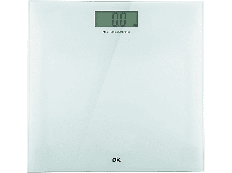 ok. OPS 15122 Personal Scale Personenwaage, Maximale Tragkraft: 150 kg