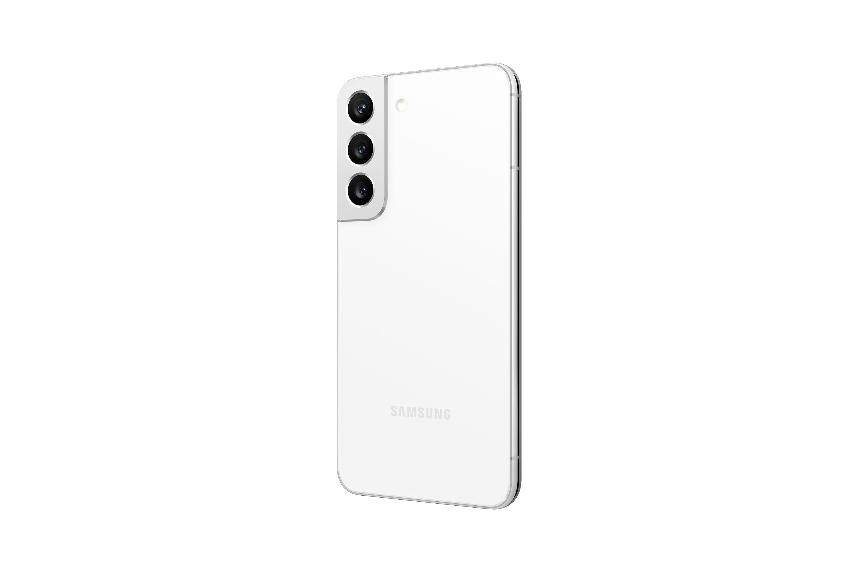 S22 256 Dual Phantom White GB 5G Galaxy SAMSUNG SIM