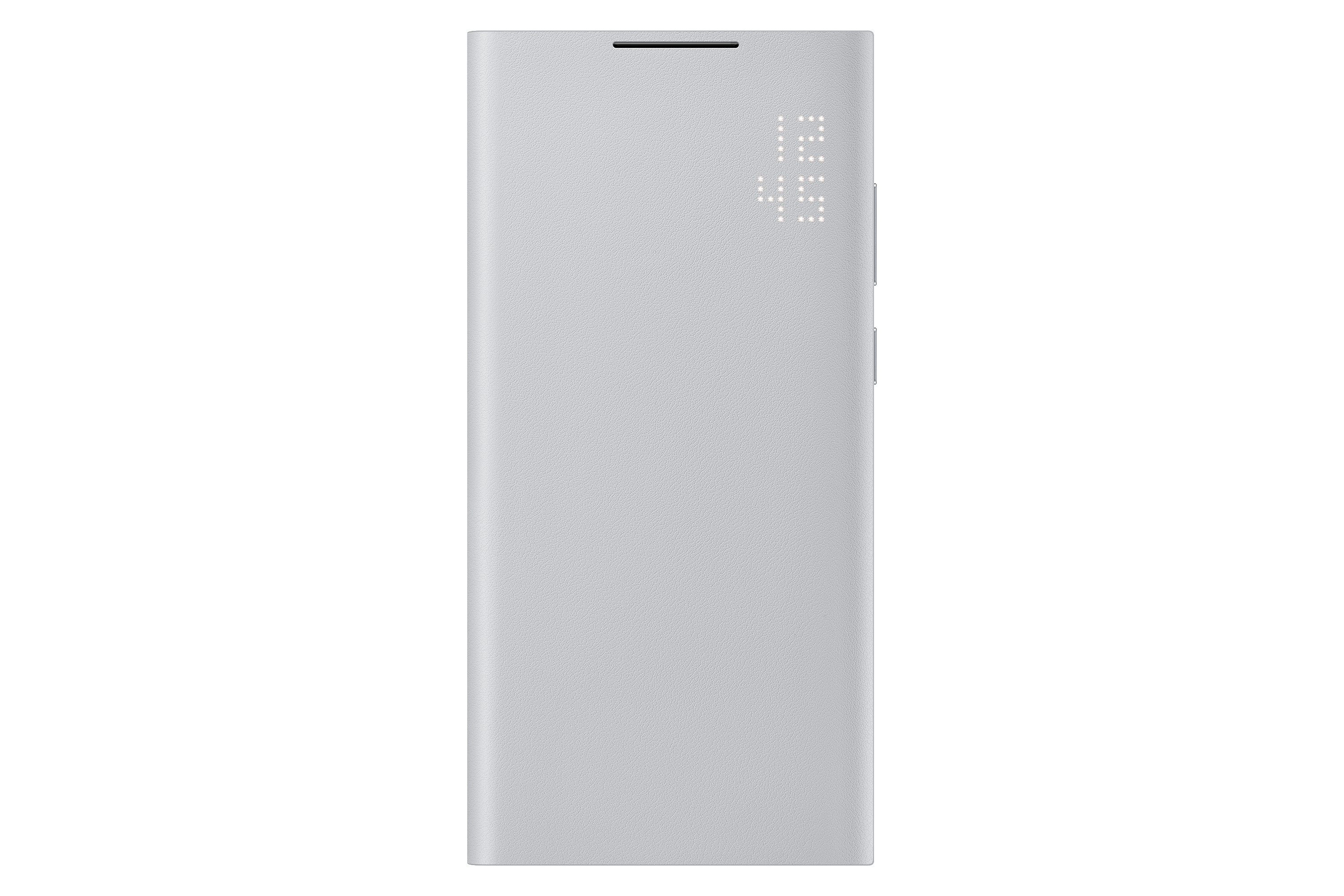 SAMSUNG LED View, Bookcover, Samsung, Galaxy S22 Ultra, Grau