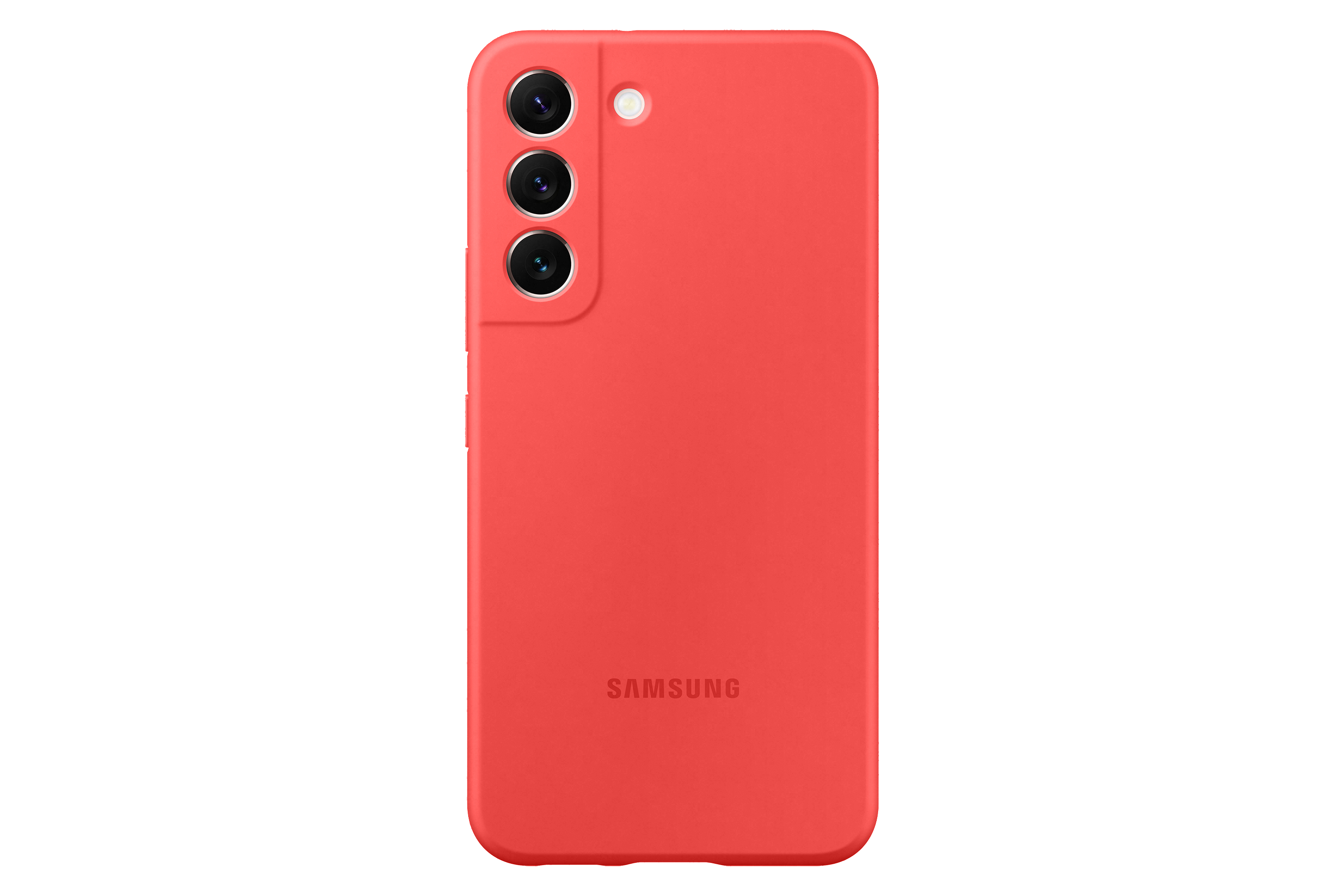 SAMSUNG Silicone, Backcover, Samsung, Galaxy S22, Coral